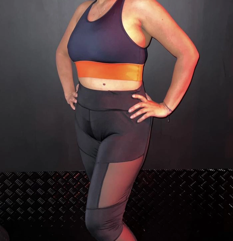 Après transformation musculaire Ghost Workout